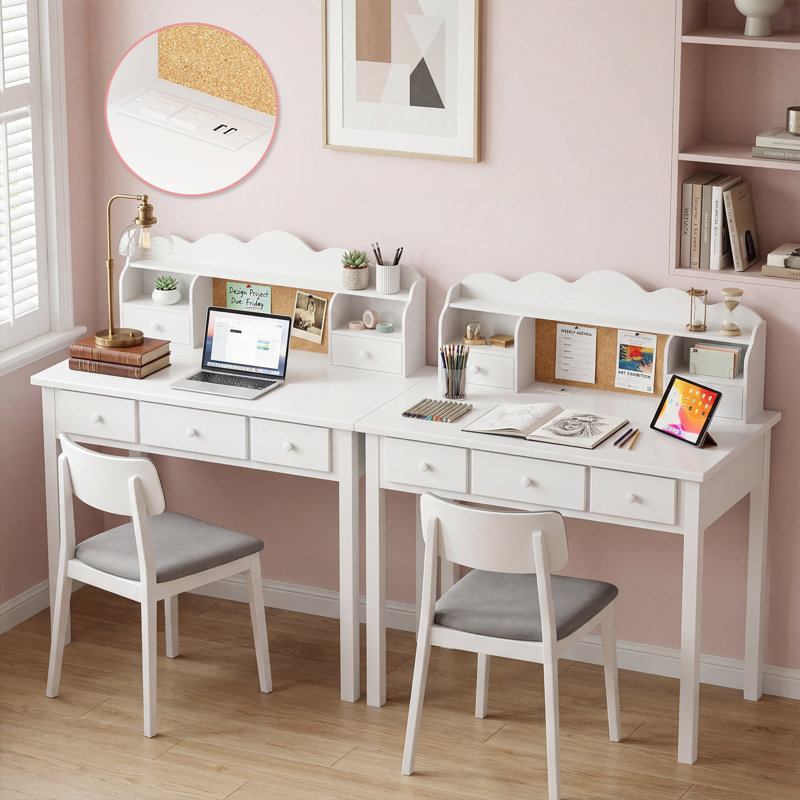 Winston Porter Buckminster 36.2'' W Rectangle Writing Desk